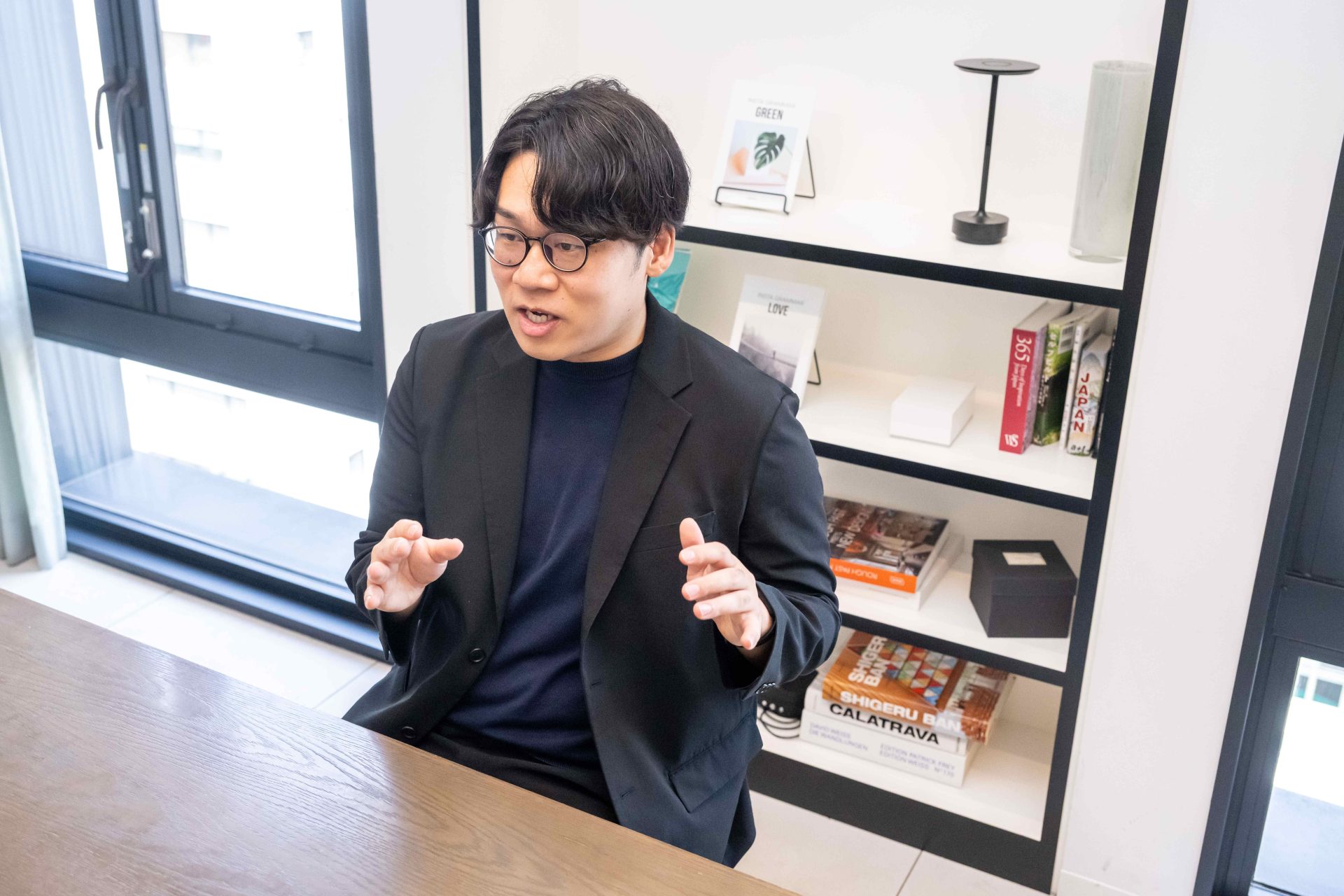 株式会社uyet 金井洸樹さんのthinc Journalでのインタビュー風景