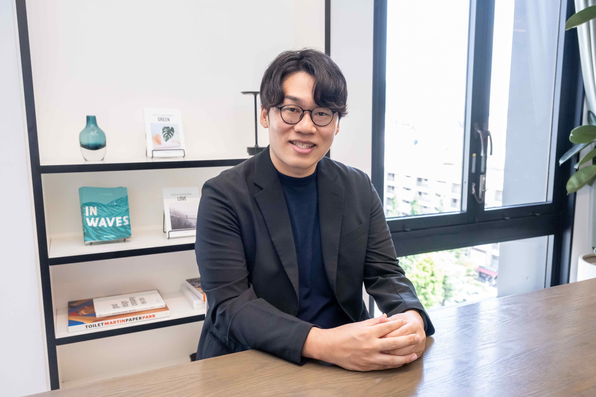 株式会社uyet 金井洸樹さんのthinc Journalでのインタビュー風景